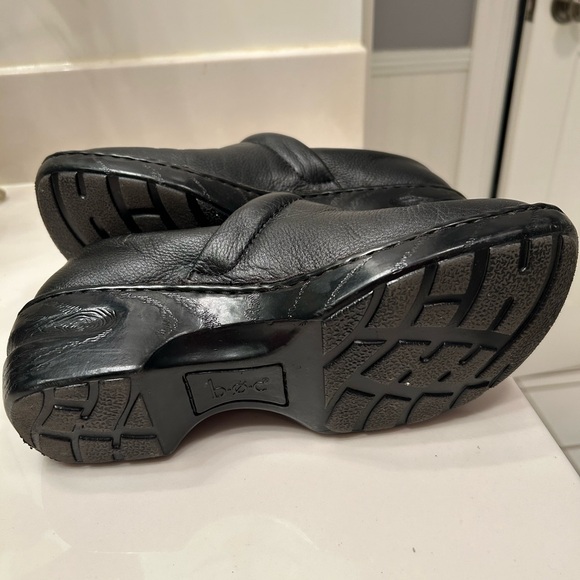 BOC Born Black Leather Clogs Women’s C16803 size 9. Like new - Picture 4 of 10
